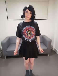 Photo by WulfsKitten with the username @WulfsKitten, who is a star user,  August 4, 2020 at 11:34 PM. The post is about the topic Femboy and the text says 'adorable!'