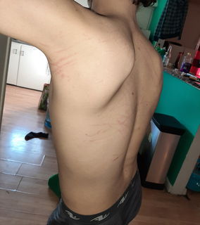 Photo by WulfsKitten with the username @WulfsKitten, who is a star user,  June 12, 2020 at 3:38 AM. The post is about the topic Rough Sex and the text says 'sometimes i get a little carried away, but I didn't draw blood that time!  @DaddyWulf *Kitten'