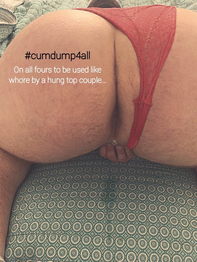 Photo by All Things Slutty with the username @Depraved-sluts,  May 26, 2022 at 1:51 PM. The post is about the topic Gay Bareback and the text says '#CUMDUMP4ALL

Share and comment, let's make this fag famous!'