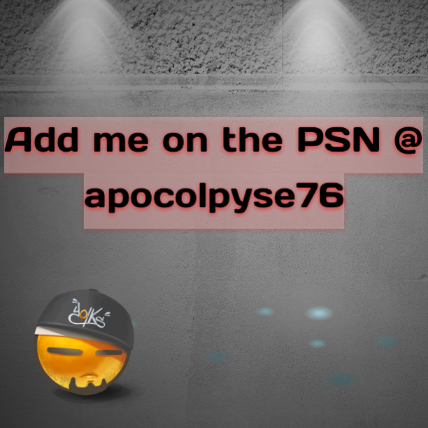 Photo by Mike Hawke with the username @wunhunglow410, who is a verified user,  October 12, 2013 at 3:05 AM and the text says 'If you have a PS3 then add me on the PSN @ apocolpyse76 #textgram  #ps3  #playstion  #3  #psn'