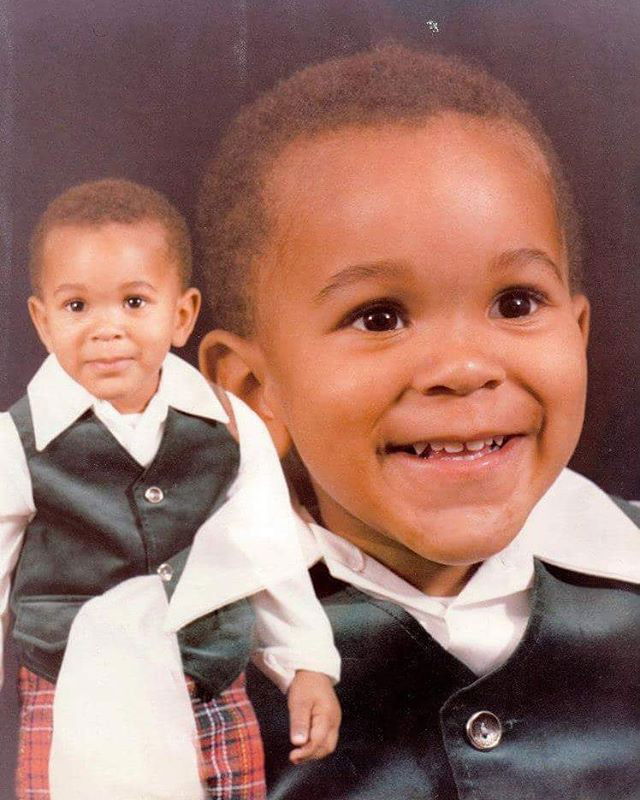 Photo by Mike Hawke with the username @wunhunglow410, who is a verified user,  February 26, 2016 at 12:45 AM and the text says 'It&rsquo;s Throwback Thursday to when I was about 3 years old. 
#throwbackthursday #redbone #tbt #bigfella #bhm  (at I-95 South) #redbone  #bhm  #bigfella  #tbt  #throwbackthursday'