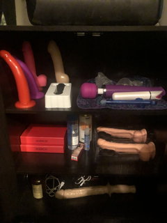 Photo by Mattwest with the username @Mattwest, who is a verified user,  December 22, 2020 at 12:30 AM. The post is about the topic Bi and Curious and the text says 'whats in your collection? #toys'