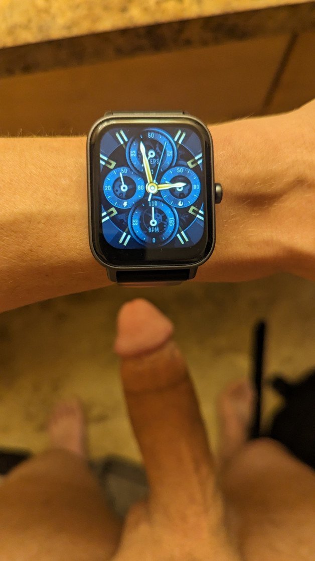 Photo by Drharddick with the username @Drharddick, who is a verified user,  February 9, 2024 at 5:07 AM and the text says 'Like my new watch?'