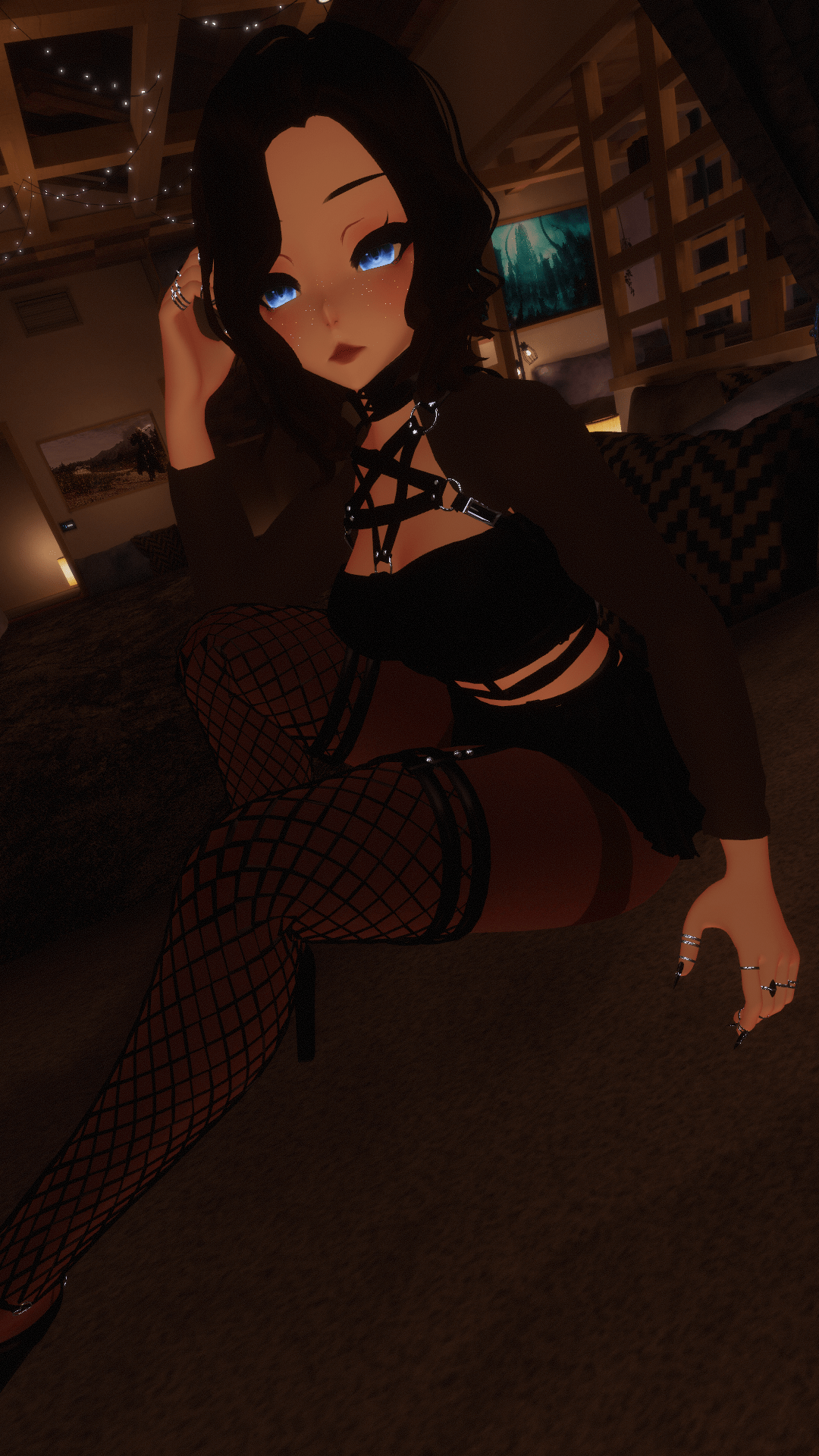 Watch the Photo by ERPGod with the username @ERPGod, who is a star user, posted on January 14, 2022. The post is about the topic Your Virtual Girlfriend. and the text says 'It's a cold, rainy night.💦
Come get close to me. Let me warm you up.🔥'