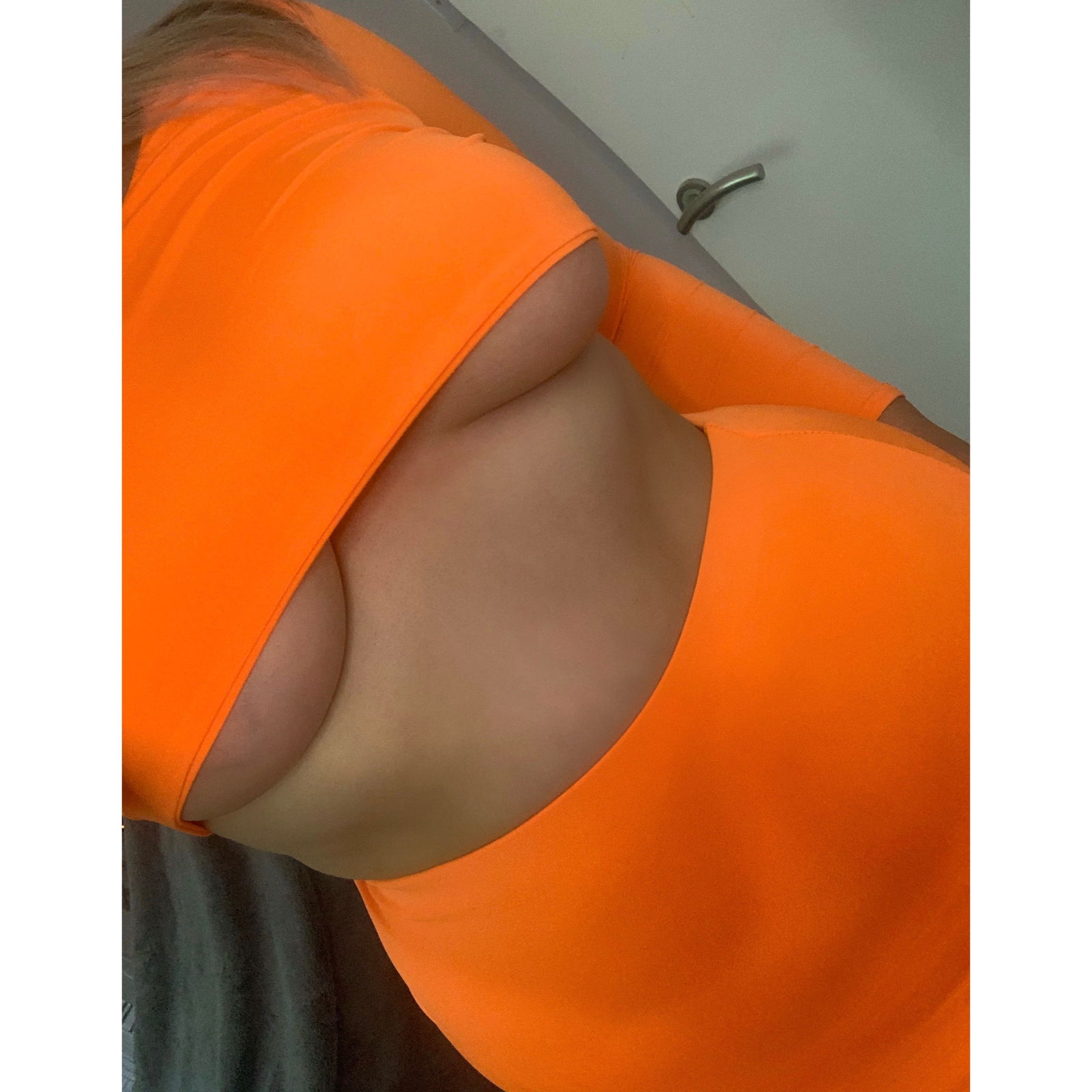 Photo by Daisy Dean with the username @daisydean207, who is a star user,  June 21, 2020 at 9:48 PM. The post is about the topic Underboob and the text says 'my new facourite colour to wear featuring my underboob'