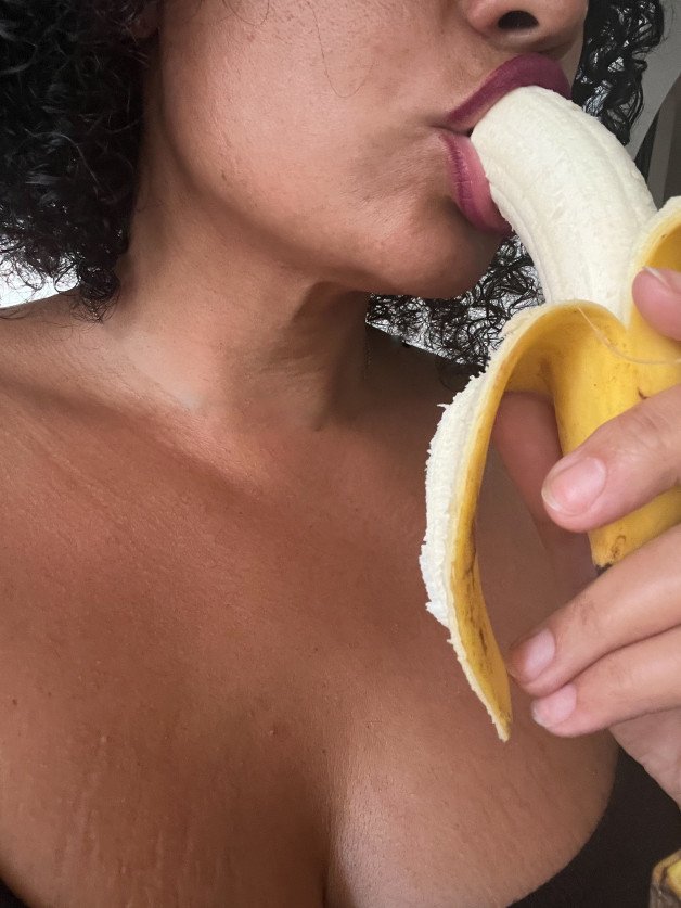 Photo by wegoodwegood with the username @wegoodwegood, who is a verified user,  September 14, 2024 at 12:47 PM. The post is about the topic MILF and the text says 'Make sure to eat your fruits!'