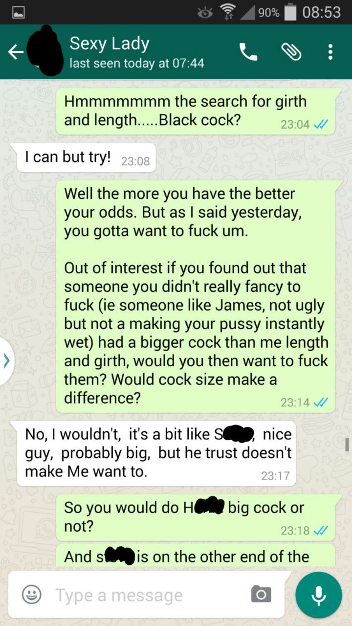 Photo by Alextom88 with the username @Alextom88,  June 22, 2017 at 6:53 PM and the text says 'hotwifetexts:
hotwifesextext:

4 of 4

This is a WhatsApp conversation between my woman, who has a regular fuck buddy, and myself. 

We gave a game we play, where she gets a points target and challenges, to do by the end of the year. Various points are..'