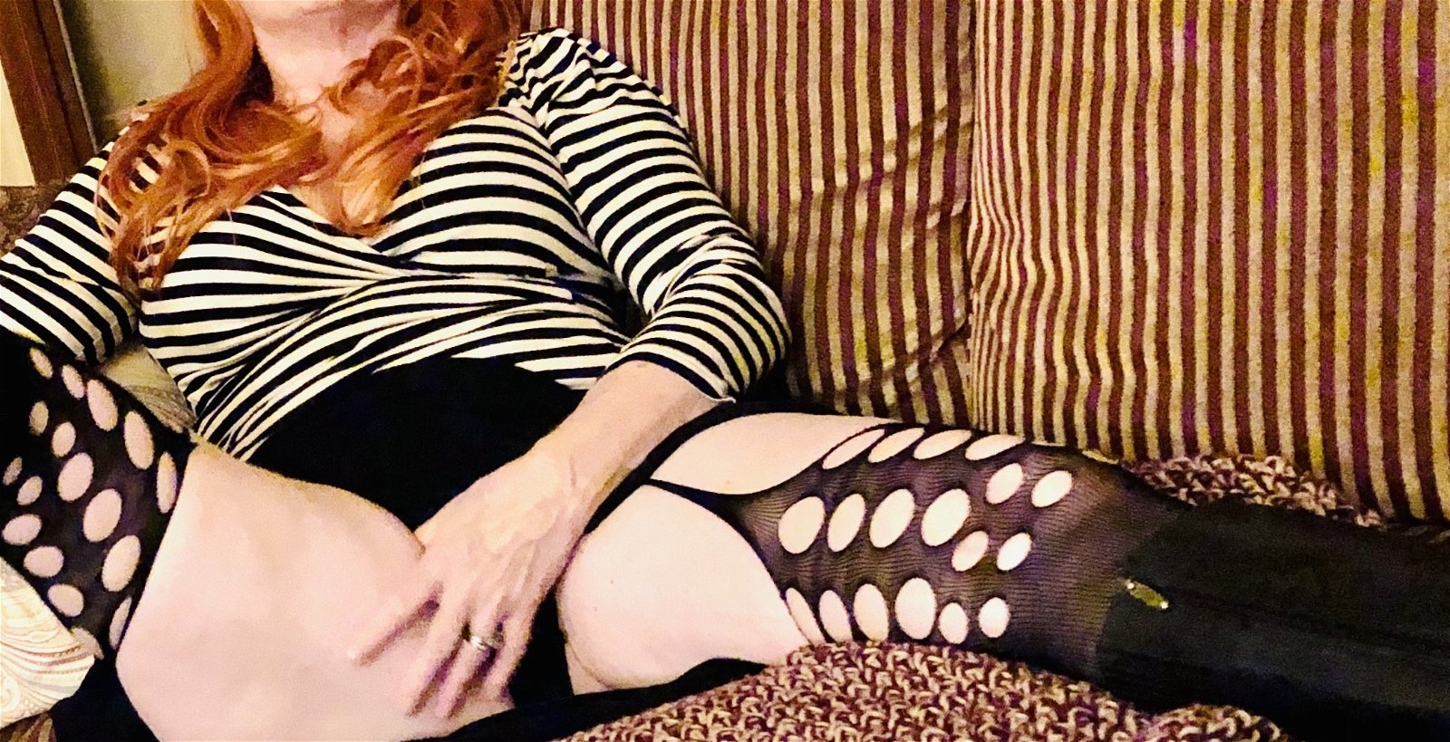 Photo by RedHead Hotwife with the username @RubyRedHeadHotwife,  November 9, 2020 at 4:22 AM. The post is about the topic MILF and the text says 'let me know what you think'