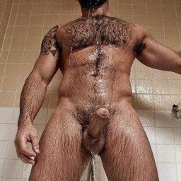 Photo by Sir Maci with the username @SirMaci,  June 30, 2022 at 12:13 PM. The post is about the topic Gay Hairy Male and the text says 'Let's Get Wet Together'