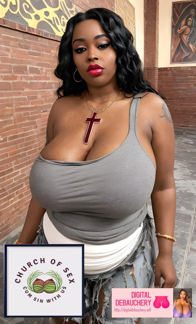 Watch the Photo by Jay with the username @jaypolite, posted on July 8, 2023. The post is about the topic CGI of Well Endowed Black Women in Church.