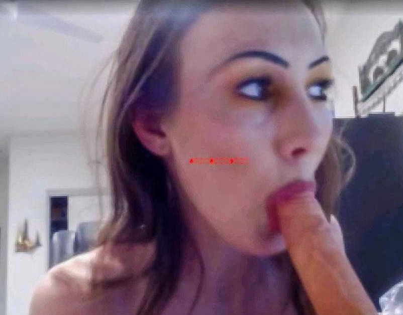 Photo by tylynn knixxon with the username @tylynnknixxon, who is a verified user,  July 21, 2020 at 8:47 AM. The post is about the topic Slobbery cock sucker and the text says 'Cock Sucker #throatfucker #blowjob #cocksucker #suckcock #brunette #lipstick #bigeyes #greeneyes #makeup #dildo #live #screencapture'