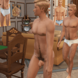Photo by Sims4Men with the username @Sims4Men, who is a verified user,  May 12, 2024 at 10:24 PM. The post is about the topic White briefs