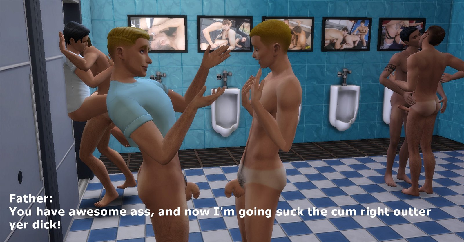 Photo by Sims4Men with the username @Sims4Men, who is a verified user,  December 18, 2018 at 10:49 AM. The post is about the topic Gay Incest