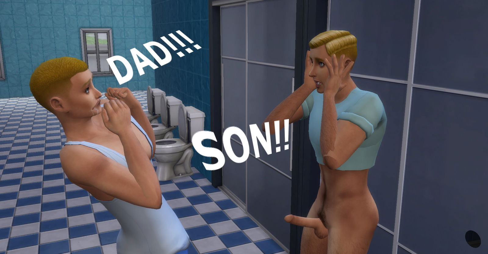 Photo by Sims4Men with the username @Sims4Men, who is a verified user,  December 18, 2018 at 10:49 AM. The post is about the topic Gay Incest