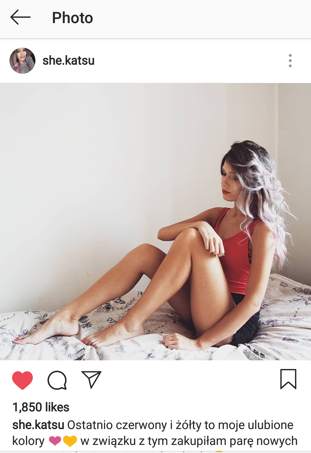 Photo by Slavicigers with the username @Slavicigers, who is a verified user,  December 9, 2018 at 7:46 AM. The post is about the topic Slavic Instagram Girls and the text says 'https://www.instagram.com/she.katsu/'