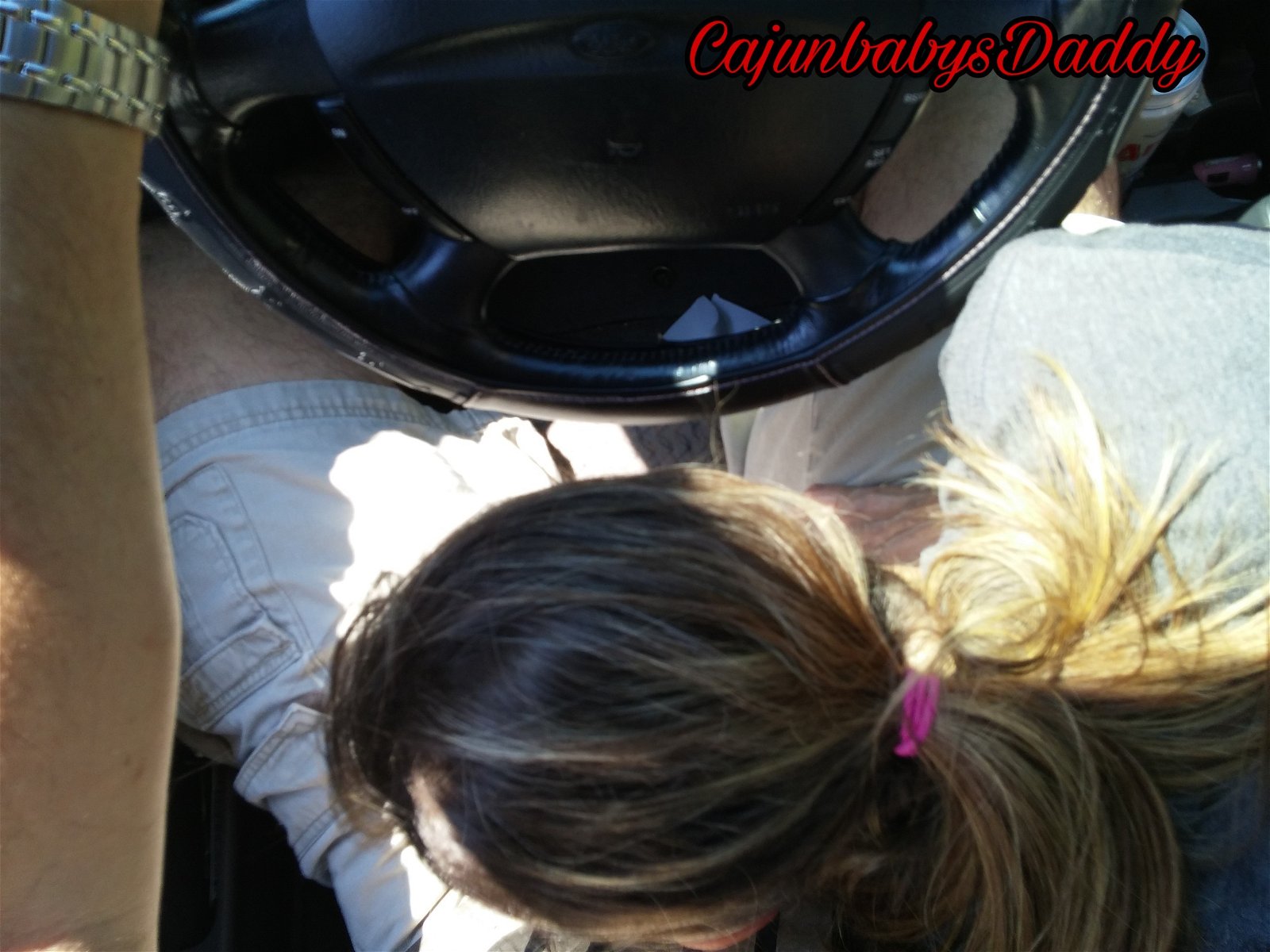 Photo by CajunbabysDaddy with the username @CajunbabysDaddy,  January 12, 2019 at 4:58 PM. The post is about the topic Amateur and the text says 'Road trip means road head... Who doesn't enjoy a good cocksucking when ur driving? Am I right?'