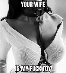 Shared Photo by Lexie FutureHotwife? with the username @Lexie13,  May 9, 2024 at 7:13 AM and the text says 'Yes - your wife is my fucktoy'