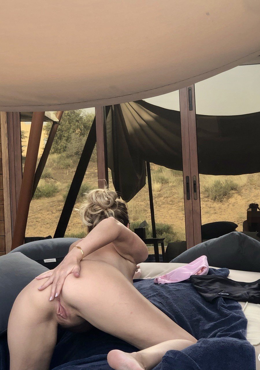 Photo by Jet Set Hotwife with the username @Jetsethotwife, who is a verified user,  July 17, 2020 at 5:40 PM. The post is about the topic Hotwife and the text says 'Ooppppssss something bad is about to happen!!!
A perfect storm of bubblies, sun and being desired. cant help it... 🤭
So horny right now... 😈😈😈

#realpic #pussy #ass'