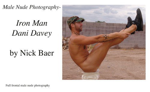Photo by coachkarl with the username @coachkarl, who is a brand user,  October 11, 2020 at 10:29 PM and the text says 'If you like #male #nude #photography Get Male Nude Photography- Iron Man Dani Davey on Amazon Books/eBooks https://www.amazon.com/dp/1449522890?tag=wwwnickbaerco-20 Nook..'