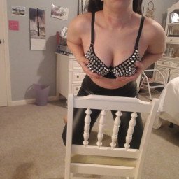 Photo by Mistress Brie with the username @themistressbrie, who is a star user,  February 1, 2022 at 11:01 PM. The post is about the topic Boobs, Only Boobs and the text says 'How do they look?'