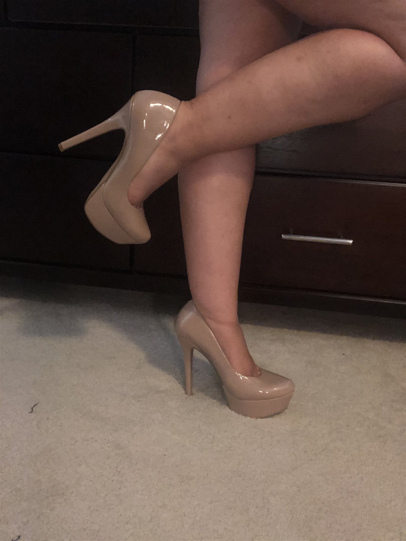 Photo by Mistress Brie with the username @themistressbrie, who is a star user,  July 20, 2020 at 1:30 PM. The post is about the topic Girls with High Heels and the text says 'heel fetish!'
