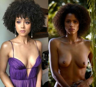 Photo by slinkychicky with the username @slinkychicky,  July 7, 2022 at 6:59 PM. The post is about the topic Nude Celebrity and the text says 'Nathalie Emmanuel in and out of clothes 😍'