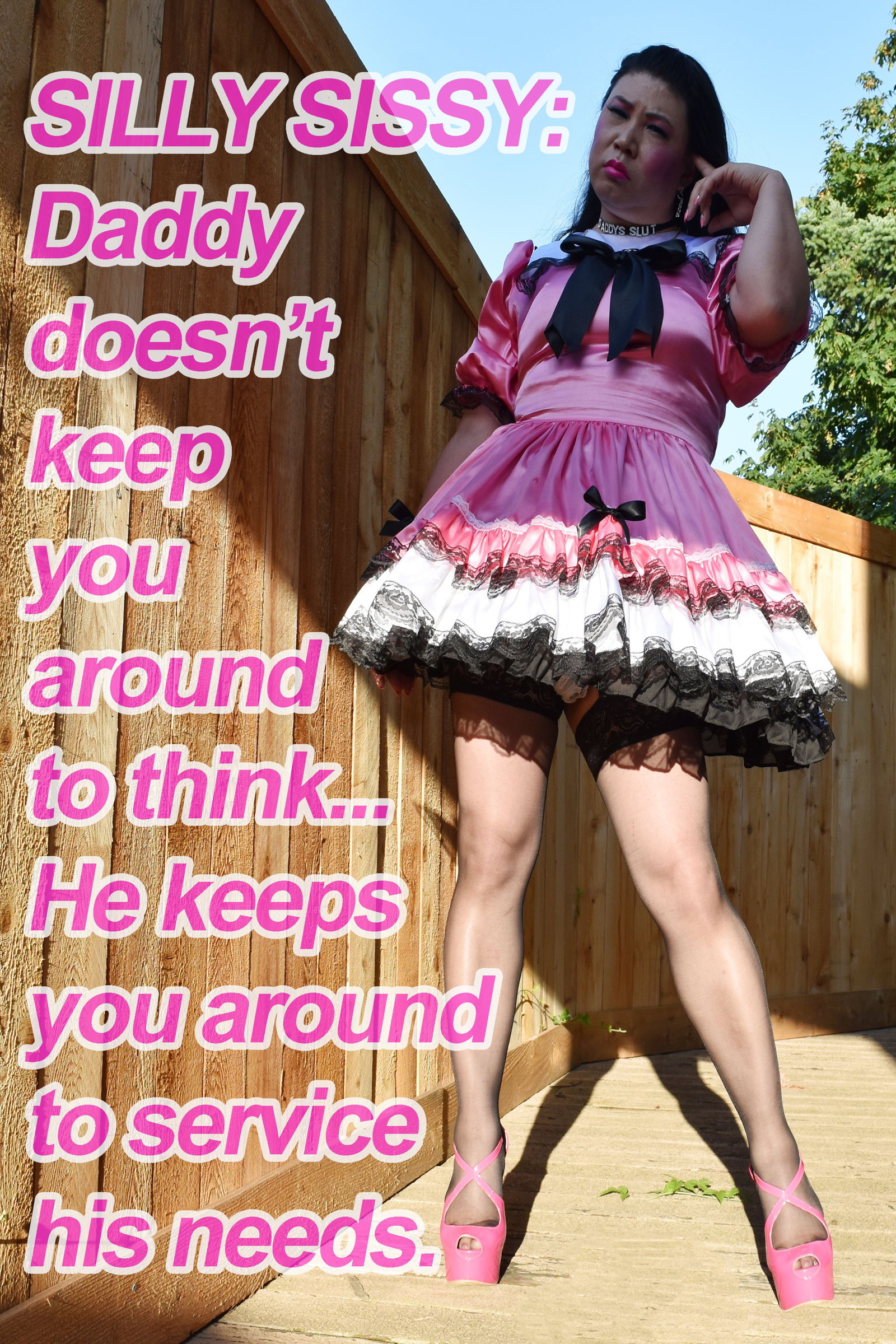 Watch the Photo by krissy4u with the username @krissy4u, who is a star user, posted on August 12, 2019. The post is about the topic Krissy4u. and the text says 'A Silly Little Caption Pic For Krissy4u Fans :) #krissy4u #tgirl #sissy #captions'