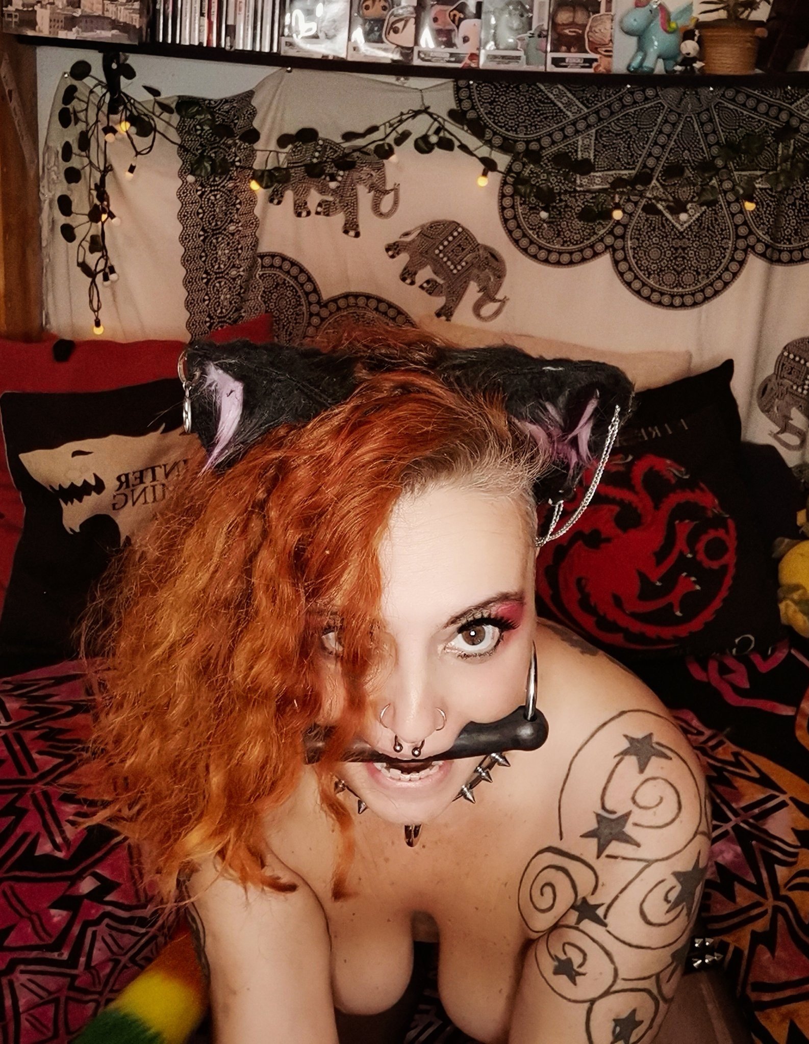 Photo by Nekotied with the username @nekotied, who is a star user,  September 26, 2020 at 11:53 PM. The post is about the topic Bondage, Drool, Gagg, Slaves, Stockings, Fetish and the text says 'Do you ever wondered what it feels playing with a wild beast? Try to tame me. Im wandering wild on my OnlyFans. You should adopt me to start the weekend like a hero 
http://onlyfans.com/nekotied'