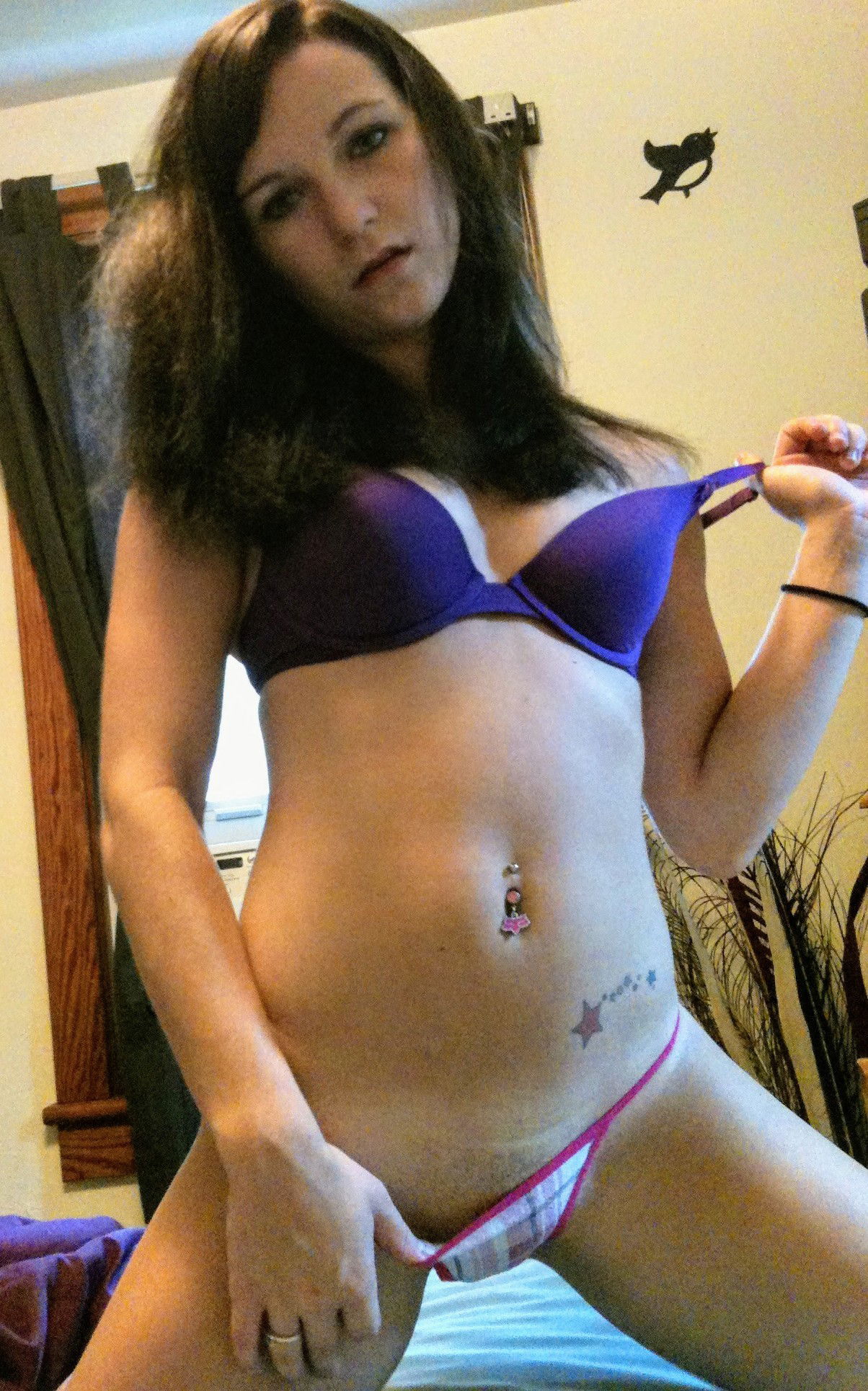 Album by Brucey55 with the username @Brucey55,  August 15, 2020 at 12:55 PM. The post is about the topic Amateurs and the text says '#petite #exposed #sexy #slut #panties'