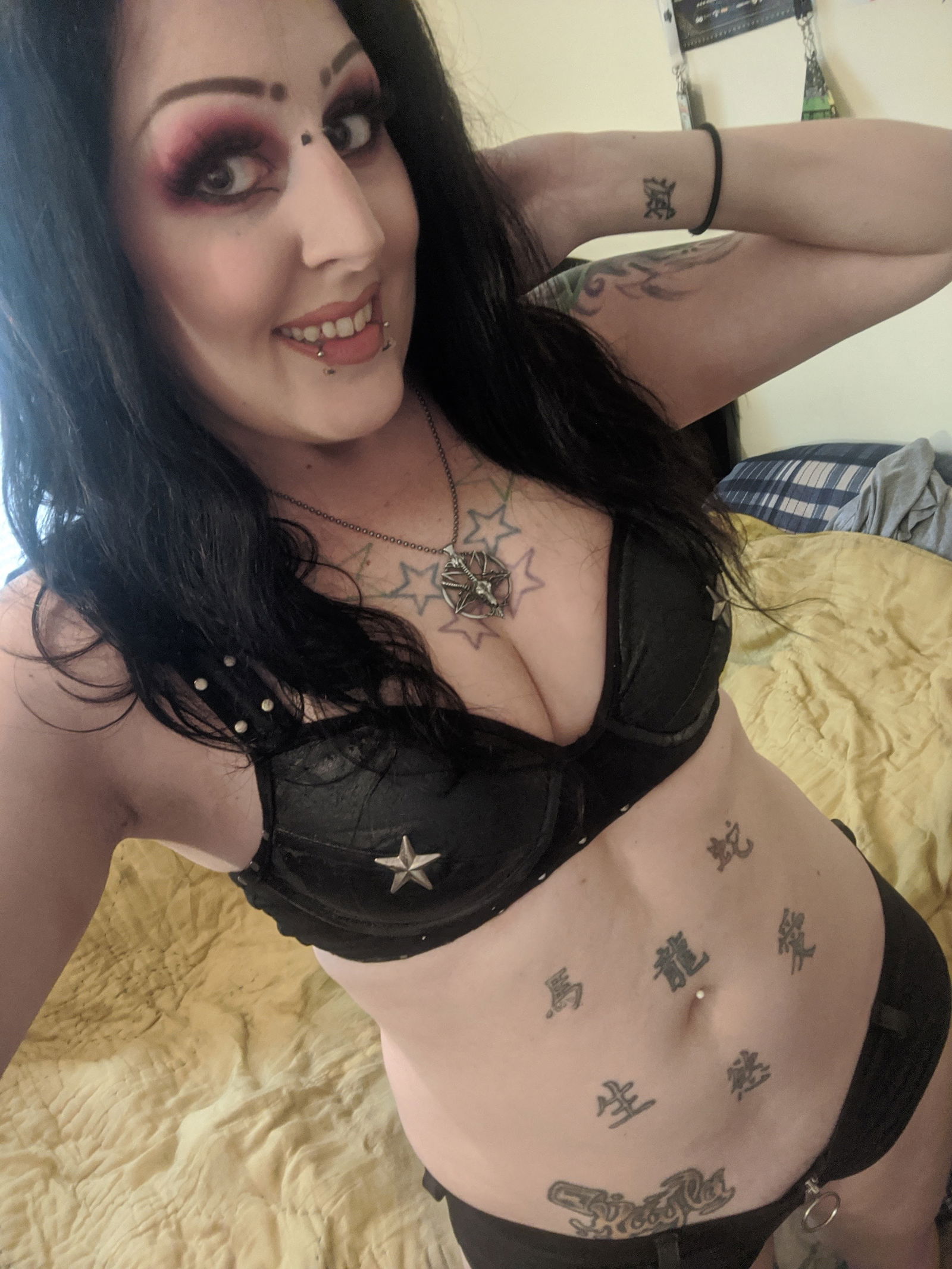 Photo by VesperaSage with the username @VesperaSage, who is a star user,  August 18, 2020 at 11:05 PM. The post is about the topic Amateurs and the text says 'Blonde or brunette?
#sharesome #lingerie #'