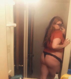 Photo by Aurora Haze with the username @aurorahaze, who is a star user,  September 15, 2020 at 2:54 AM. The post is about the topic Ass and the text says 'Showcasing my new #thong ;)'