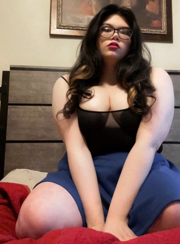 Photo by Aurora Haze with the username @aurorahaze, who is a star user,  January 28, 2023 at 7:21 PM. The post is about the topic Sexy BBWs and the text says 'I just want a creamy facial ;) all vids on sale!'