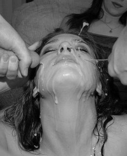 Shared Photo by Eroticstuff with the username @Eroticstuff,  September 24, 2023 at 6:14 AM. The post is about the topic Cum Sluts and the text says '#facial'