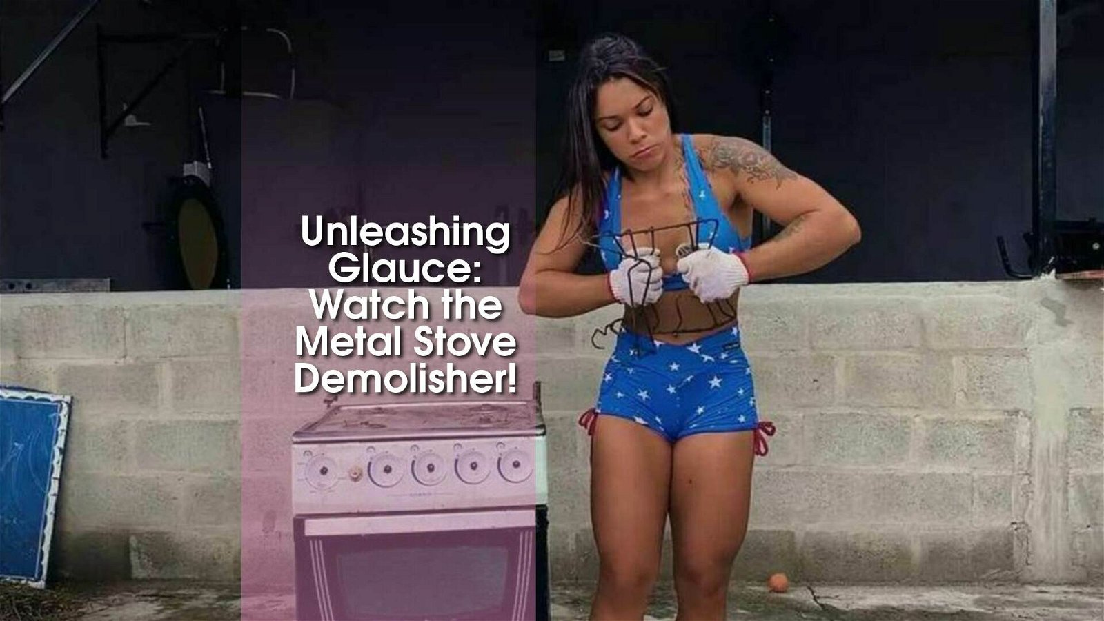 Photo by MusclegirlStrength with the username @MusclegirlStrength, who is a brand user,  January 10, 2024 at 5:21 PM and the text says 'Unleashing Glauce: Watch the Metal Stove Demolisher!
https://bit.ly/3E6fnOr

#MuscularFemales #FemaleBodybuilders #StrongWomen #MuscleGirls #FlexFriday #FitFemales #EmpoweredWomen #BicepsOfSteel #StrongIsSexy #FierceAndFit #PowerfulWomen..'