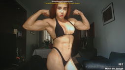 Photo by MusclegirlStrength with the username @MusclegirlStrength, who is a brand user,  May 28, 2024 at 9:01 PM and the text says 'Muscular Women Crush Boom Boxes in Epic Feats of Strength!:
https://www.strongwomancrushing.com/2019/02/20/red-say-goodbye-to-your-boom-box/

Introducing Red a muscular woman who will make your boom box obsolete. Dont miss out!

#musclegirl..'