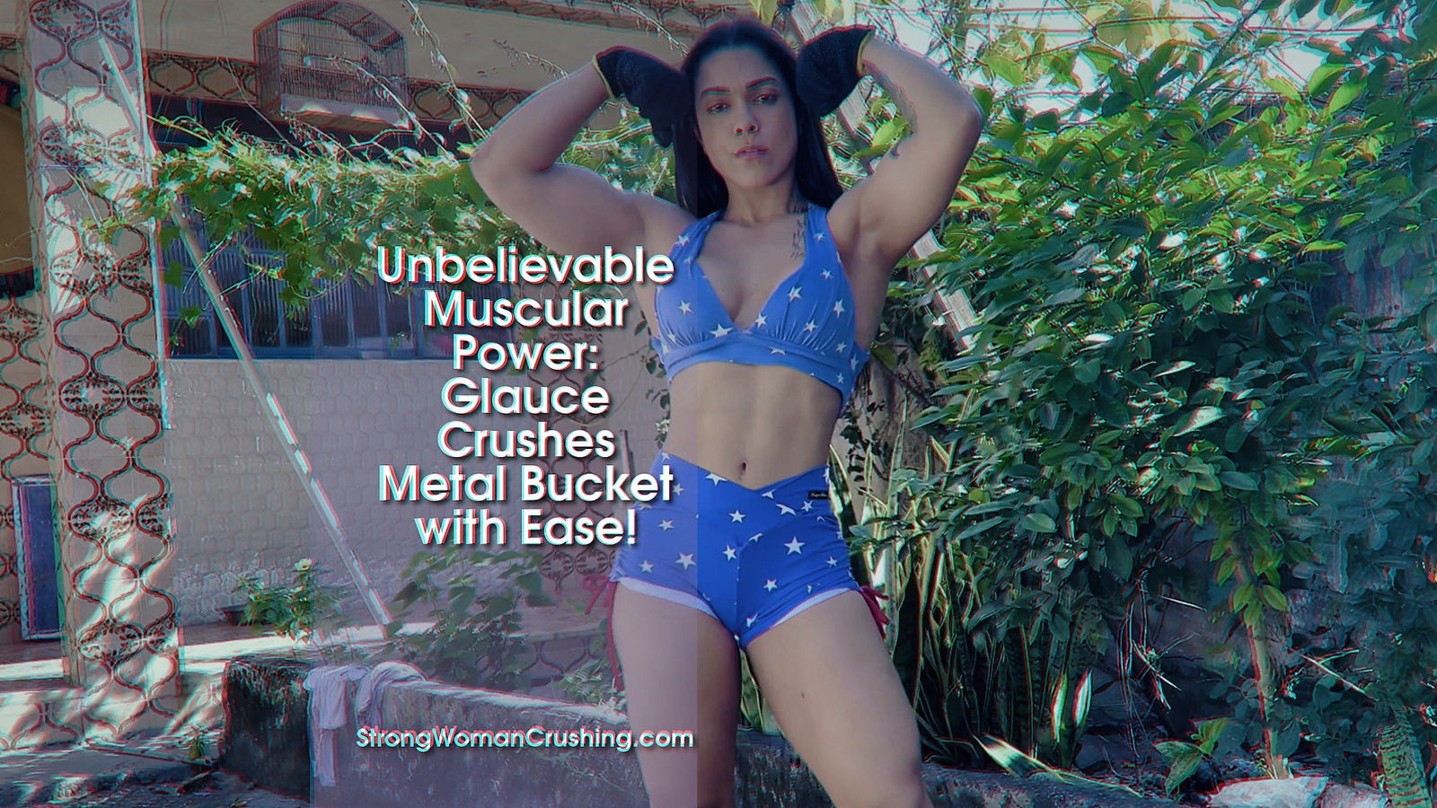 Album by MusclegirlStrength with the username @MusclegirlStrength, who is a brand user,  February 10, 2024 at 12:43 PM and the text says 'Unbelievable Muscular Power: Glauce Crushes Metal Bucket with Ease!
Full Video: https://bit.ly/46B3Qp3

Experience the awe-inspiring power of muscular women as they crush metal, lift cars, and flex their incredible biceps - Join us now!

#musclegirl..'