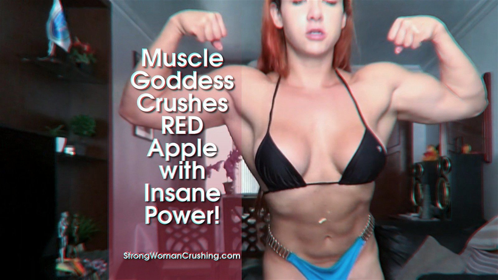 Photo by MusclegirlStrength with the username @MusclegirlStrength, who is a brand user,  February 4, 2024 at 3:24 PM and the text says 'Muscle Goddess Crushes RED Apple with Insane Power!
Full Video: https://bit.ly/3xNoMsN

Experience the ultimate display of power and sensuality with muscular female bodybuilders: Watch as they flex their muscles, bend metal, lift cars, and crush..'