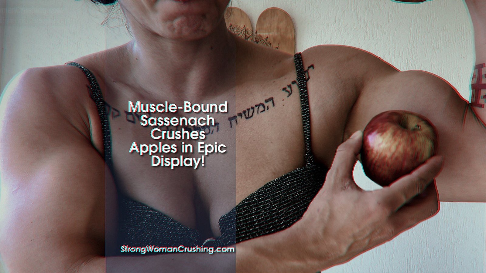 Photo by MusclegirlStrength with the username @MusclegirlStrength, who is a brand user,  January 30, 2024 at 10:45 AM and the text says 'Muscle-Bound Sassenach Crushes Apples in Epic Display!
Full Video: https://bit.ly/3NX6soq

Experience the awe-inspiring power of muscular female bodybuilders as they flex, lift cars, crush objects, and blow your mind with their incredible strength!..'