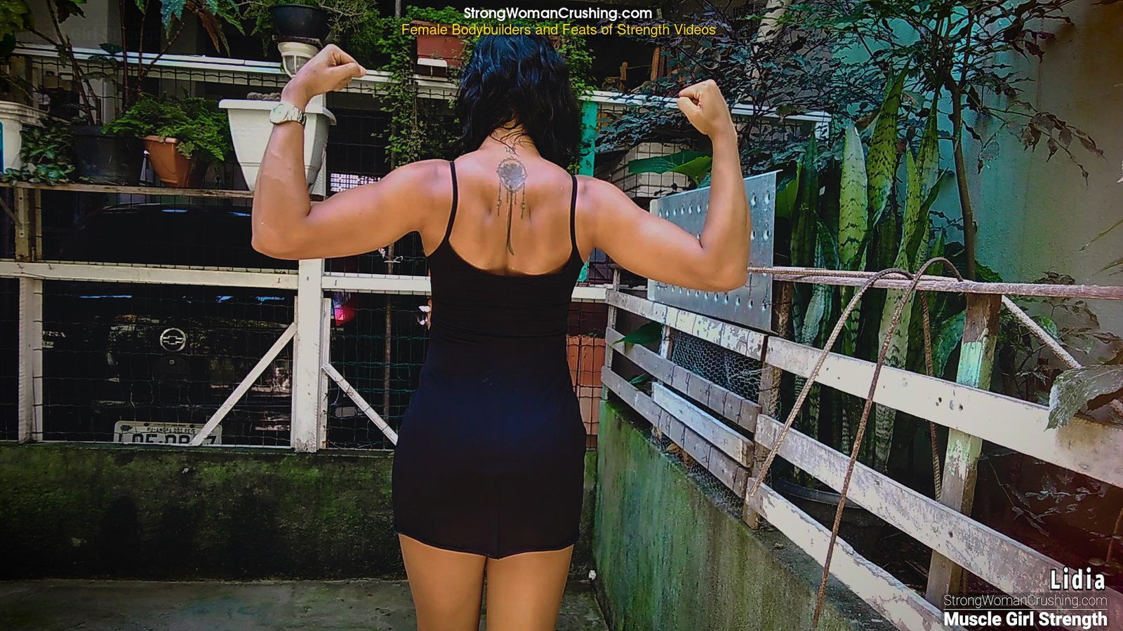 Album by MusclegirlStrength with the username @MusclegirlStrength, who is a brand user,  May 31, 2024 at 8:19 PM and the text says 'Muscle Maiden Lidia Crushes Metal Bars with Incredible Strength!:
https://www.strongwomancrushing.com/2019/03/15/lidia-beauty-bends-metal-bars/

Lidia is not just beautiful and sensual, she is far stronger than an average girl

#musclegirl..'