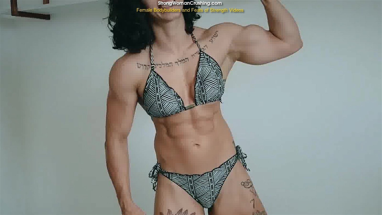 Photo by MusclegirlStrength with the username @MusclegirlStrength, who is a brand user,  April 25, 2024 at 10:51 AM and the text says 'Unleashing Her Strength: Sassenach Crushes Metal Motorcycle Model!: StrongWomanCrushing.com

#musclegirl #musclegirllove #femalemuscle #femalemuscles #featsofstrength #MuscleGoddess #StrengthAndBeauty #PowerfulWomen'