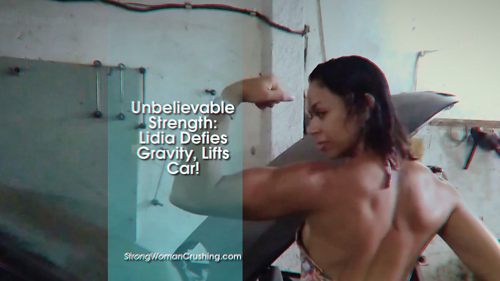 Album by MusclegirlStrength with the username @MusclegirlStrength, who is a brand user,  January 29, 2024 at 11:58 AM and the text says 'Unbelievable Strength: Lidia Defies Gravity and Lift Car!
Full Video: https://bit.ly/3FYwFxX

Discover the power and sensuality of muscular female bodybuilders as they flex, bend metal, lift cars, and crush things - explore our site now!

#musclegirl..'