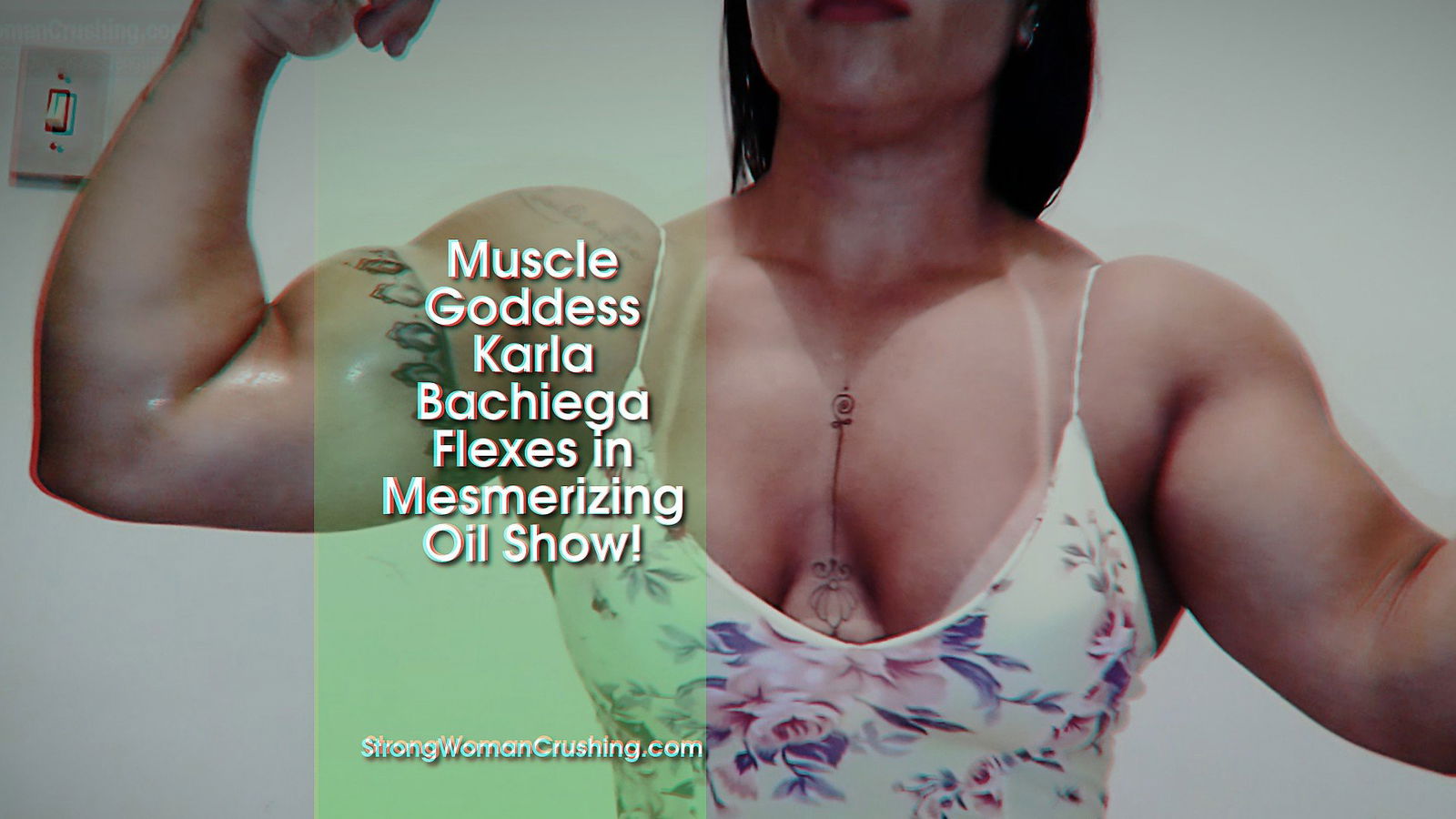 Album by MusclegirlStrength with the username @MusclegirlStrength, who is a brand user,  February 15, 2024 at 12:37 PM and the text says 'Muscle Goddess Karla Bachiega Flexes in Mesmerizing Oil Show!
Full Video: https://bit.ly/3Jj7V5w

Experience the raw power and mesmerizing beauty of muscular goddesses as they flex, bend metal, lift cars, and showcase their incredible strength at Karla..'