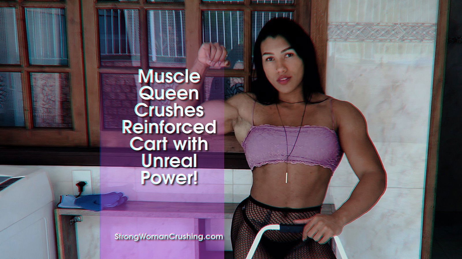 Watch the Photo by MusclegirlStrength with the username @MusclegirlStrength, who is a brand user, posted on February 29, 2024 and the text says 'Muscle Queen Crushes Reinforced Cart with Unreal Power!
Full Video: https://bit.ly/3FB7Urk

Get ready to witness the power and beauty of muscular female bodybuilders as they crush objects, lift cars, and flex their incredible strength - visit our site..'