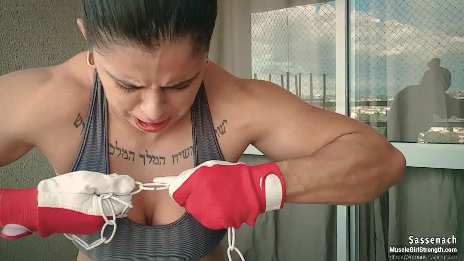 Album by MusclegirlStrength with the username @MusclegirlStrength, who is a brand user,  February 6, 2024 at 3:29 AM and the text says 'Mighty Muscle Queen Jhey Crushes Metal Car with Her Raw Power!
Full Video: https://bit.ly/3QSIf6i

Experience the raw power of muscular female bodybuilders, witness them bend metal, lift cars, and flex their biceps in jaw-dropping displays of strength!..'