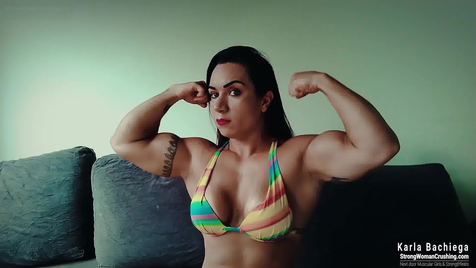 Album by MusclegirlStrength with the username @MusclegirlStrength, who is a brand user,  February 11, 2024 at 12:29 PM and the text says 'Muscle Goddess Karla Crushes Melons & Apples with Her Power!
Full Video: https://bit.ly/3pHW5e9

Experience the power and sensuality of muscular female bodybuilders as they crush melons, bend metal, lift cars, and flex their muscles - Join us now!..'