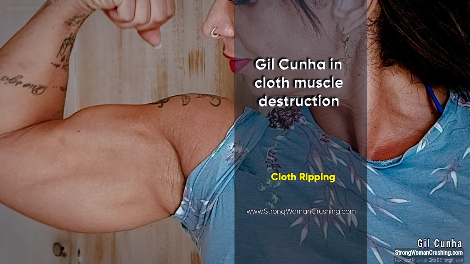 Photo by MusclegirlStrength with the username @MusclegirlStrength, who is a brand user,  May 2, 2024 at 2:20 PM and the text says 'Ultimate Muscle Destruction by Gil Cunha: Watch in Awe!: https://www.strongwomancrushing.com/

#musclegirl #musclegirllove #femalemuscle #femalemuscles #featsofstrength #MuscleBombshells #RippedGoddesses #PowerfulDisplay'
