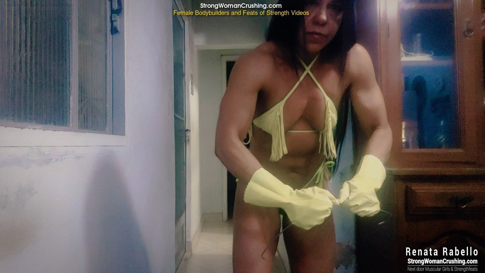 Album by MusclegirlStrength with the username @MusclegirlStrength, who is a brand user,  June 2, 2024 at 4:22 PM and the text says 'Unbelievable Strength: Renata Rabello Bends Metal Like a Boss!:
https://www.strongwomancrushing.com/2023/08/14/amazing-feats-of-strength-by-renata-rabello-watch-her-bend-metal/

Witness the incredible strength of Renata Rabello as she bends metal with..'