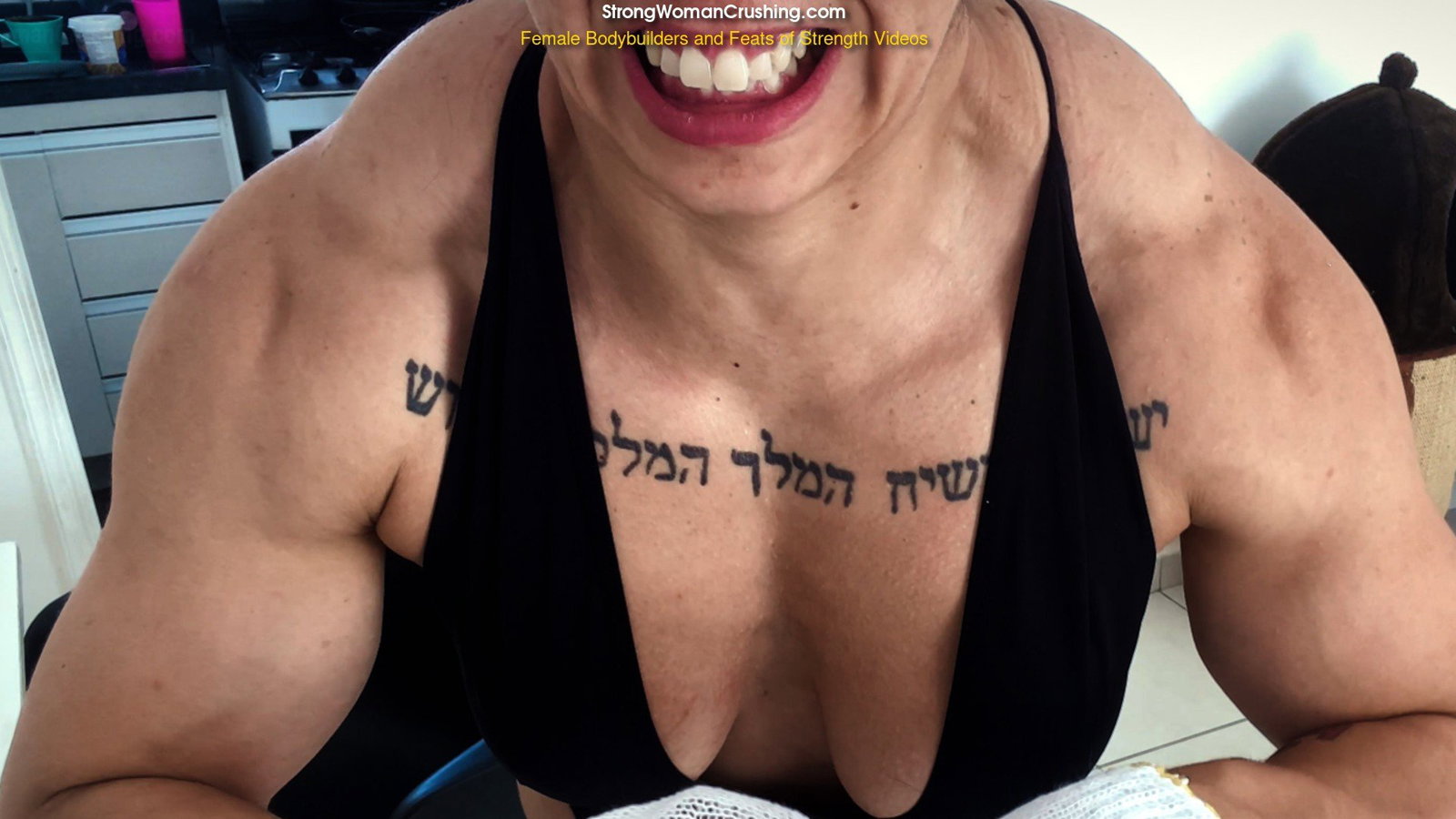 Photo by MusclegirlStrength with the username @MusclegirlStrength, who is a brand user,  April 17, 2024 at 2:22 PM and the text says 'Brace Yourself for the Sassenach's Garden Tool Demolition Derby!: StrongWomanCrushing.com

#musclegirl #musclegirllove #femalemuscle #femalemuscles #featsofstrength #MuscleMaven #StrengthSquad #PowerhouseProwess'