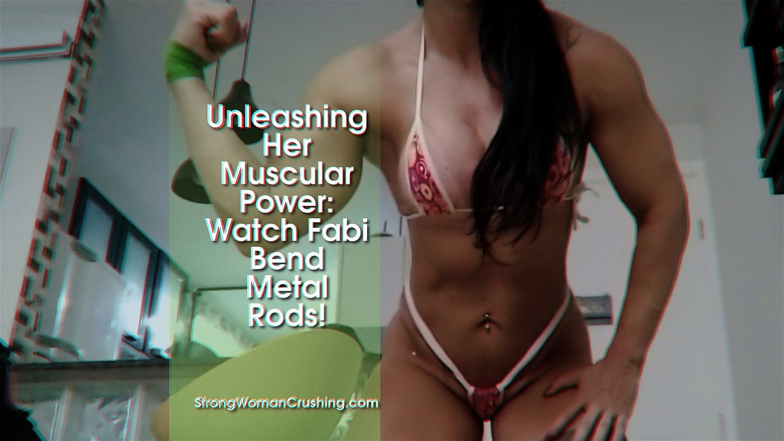 Photo by MusclegirlStrength with the username @MusclegirlStrength, who is a brand user,  February 3, 2024 at 1:27 AM and the text says 'Unleashing Her Muscular Power: Watch Fabi Bend Metal Rods!
Full Video: https://bit.ly/3unS3ue

Indulge in the awe-inspiring power of muscular female bodybuilders as they flex, bend metal, lift cars, and crush objects - witness their strength firsthand!..'