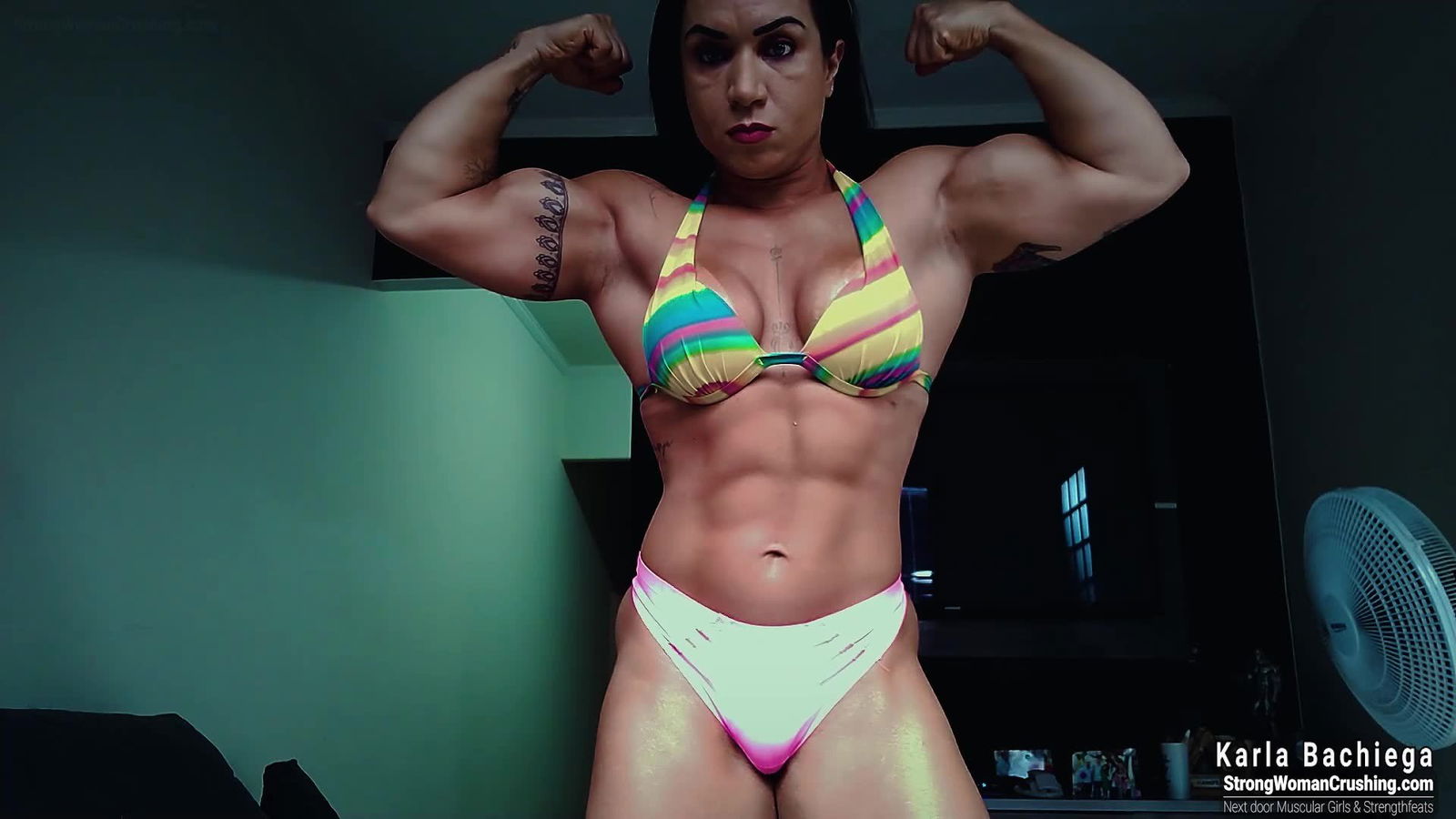 Album by MusclegirlStrength with the username @MusclegirlStrength, who is a brand user,  February 11, 2024 at 12:29 PM and the text says 'Muscle Goddess Karla Crushes Melons & Apples with Her Power!
Full Video: https://bit.ly/3pHW5e9

Experience the power and sensuality of muscular female bodybuilders as they crush melons, bend metal, lift cars, and flex their muscles - Join us now!..'